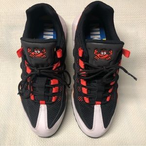 $65  Nike Black and Red Men's Shoes
